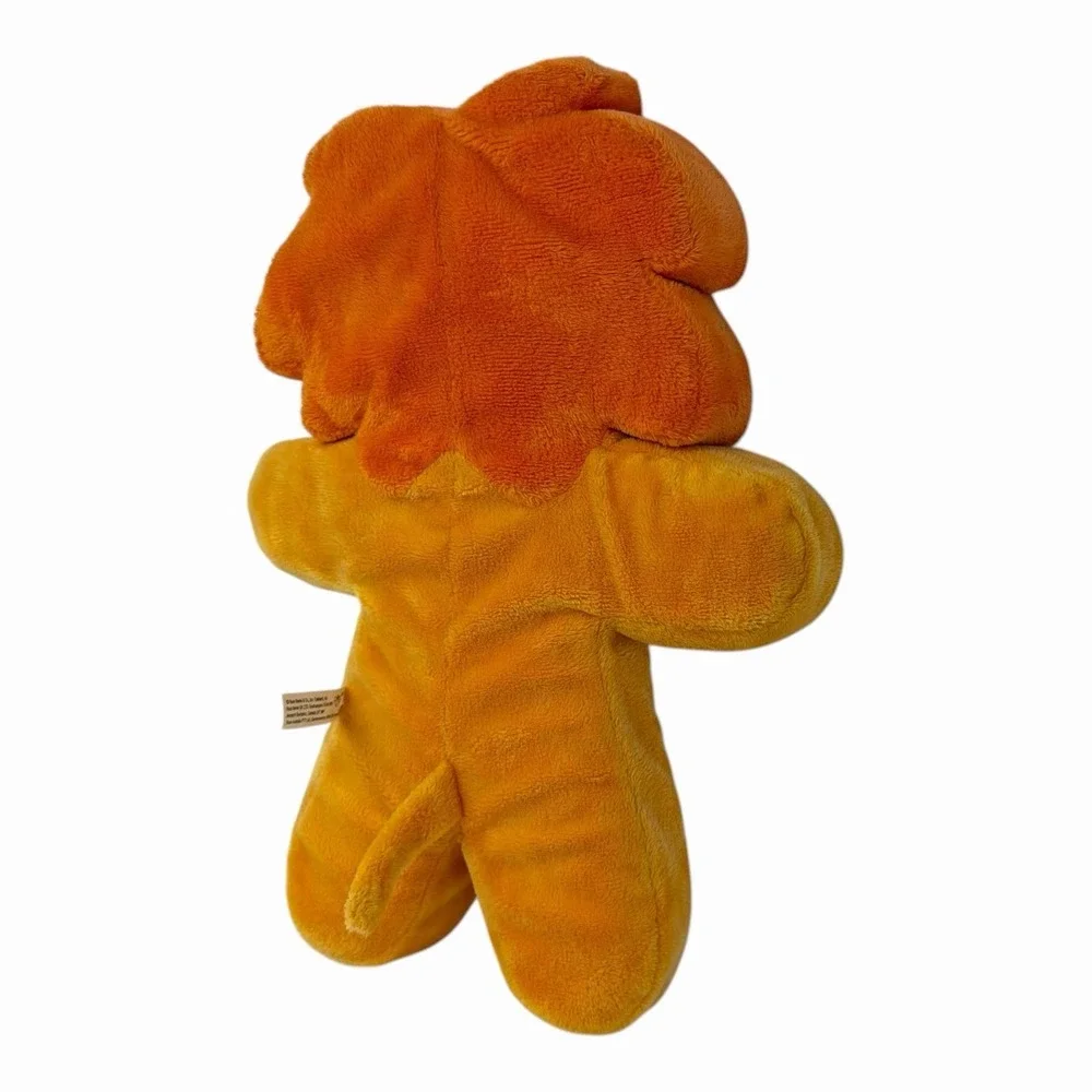 Russ Berrie & Co Orange Lion Hand Puppet‎ Plush Stuffed Animal Toy